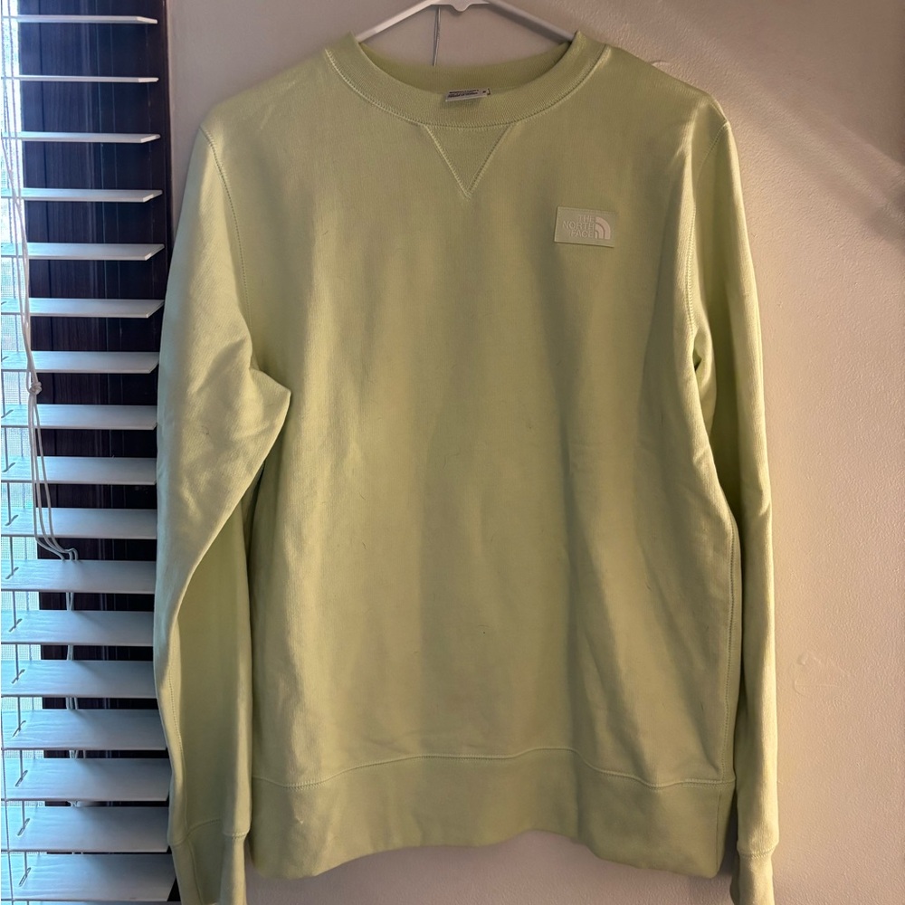 The North Face Men's Pastel Green Crewneck Sweater